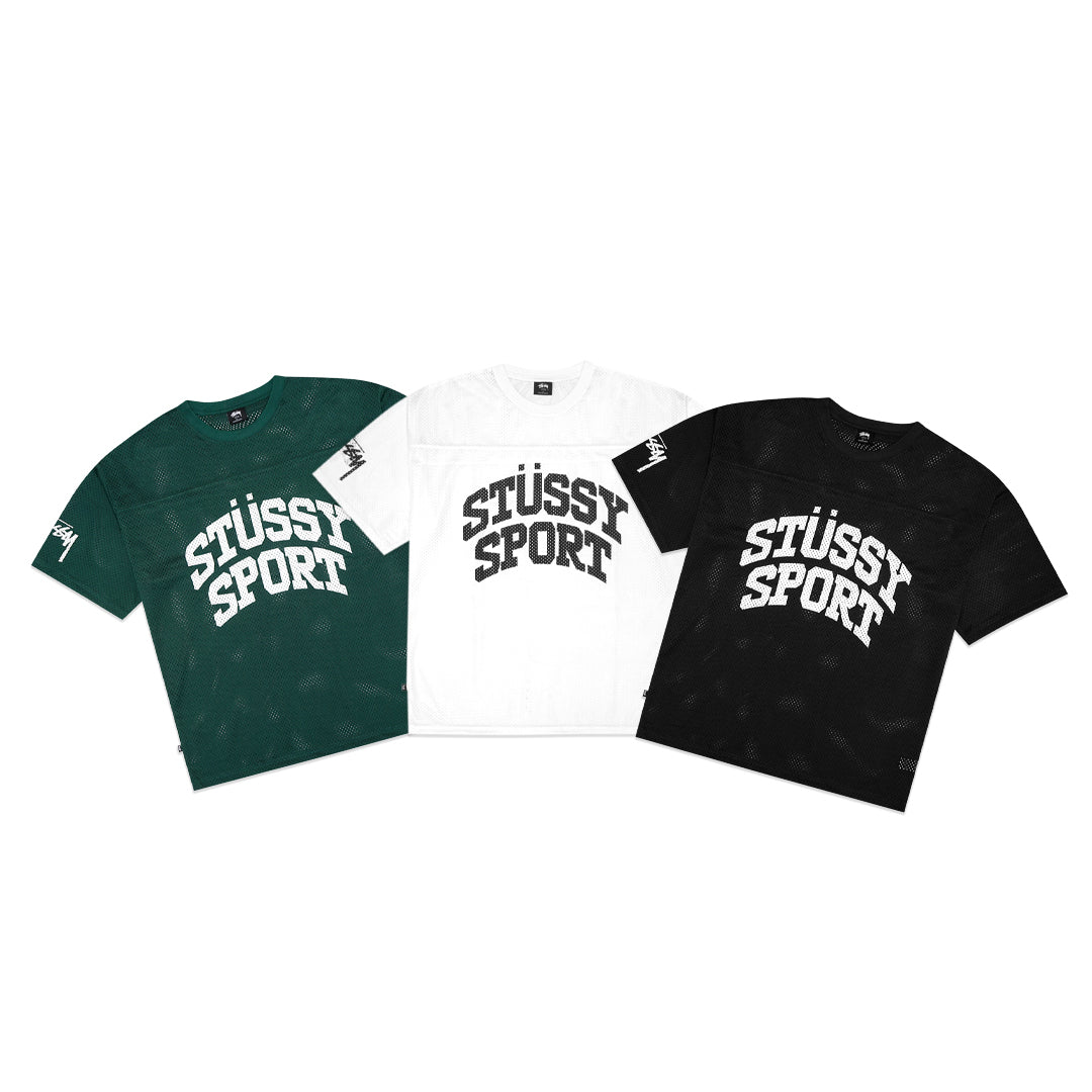 Stussy Sport Mesh Jersey T-Shirt