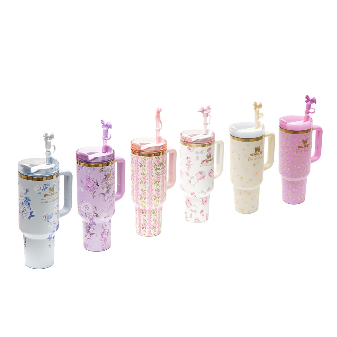 STLY X LoveShackFancy Quencher H2.0 Flowstate Tumbler