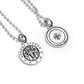 CHR Round Angel Medallion Pendant Necklace