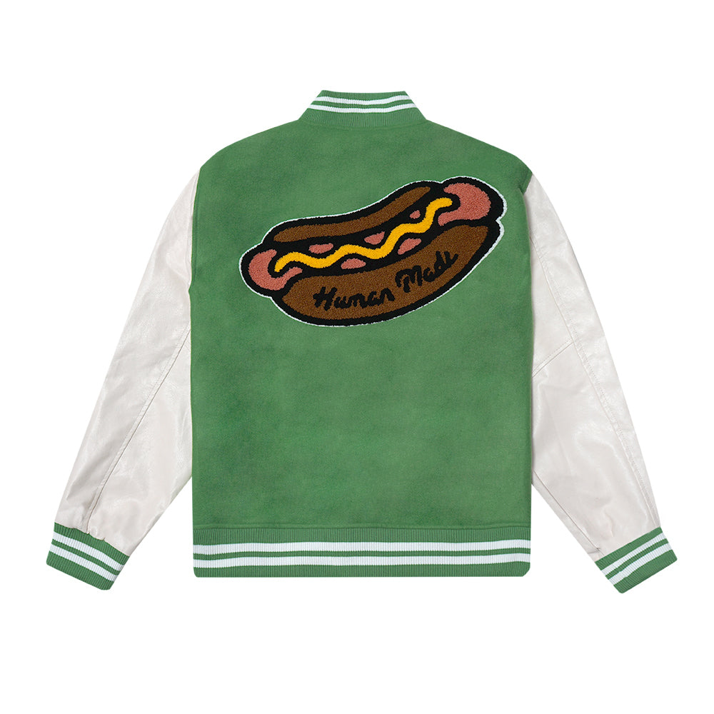 Human Made Hot Dog Tiger Varsity Jacket