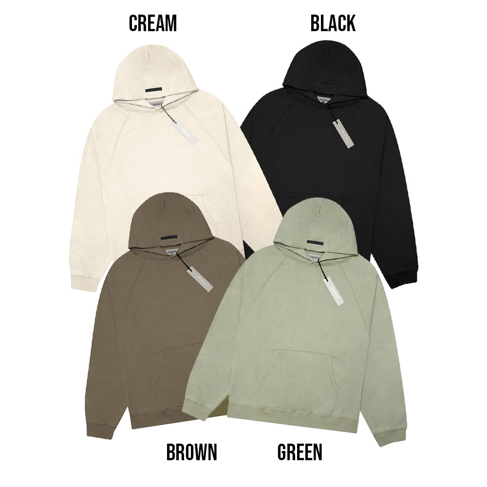 FOG Essentials Back Rubber Text Hoodie