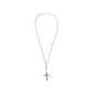Chrome Hearts Small Double Cross Pendant Necklace