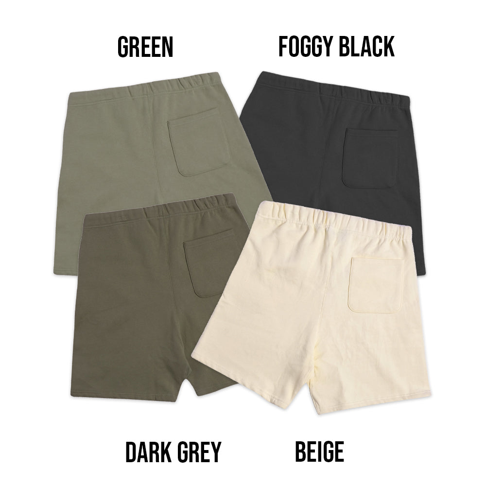 FOG Essentials Black Rubber Reflective Shorts