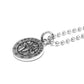 CHR Round Angel Medallion Pendant Necklace