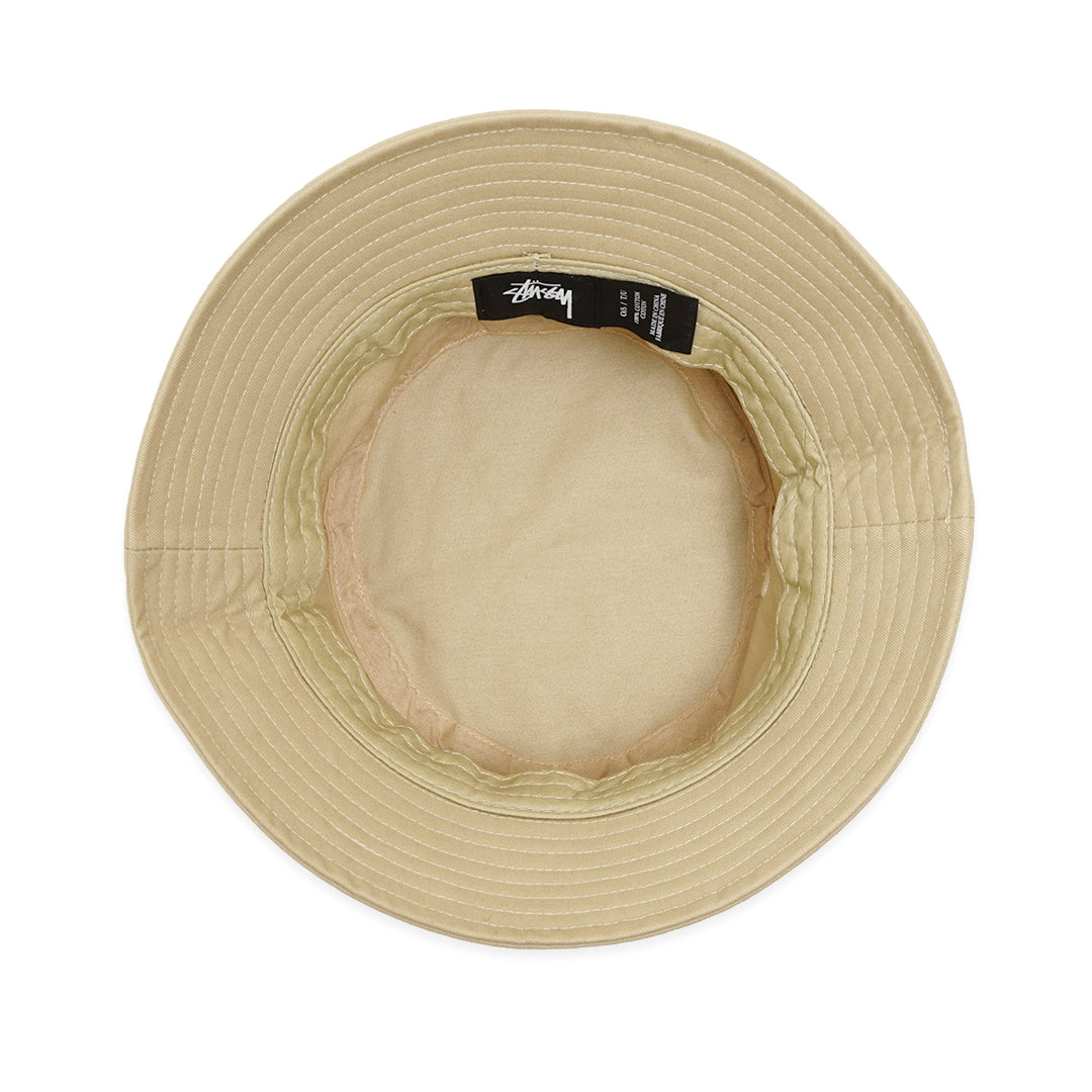 Stussy Embroidery Logo Bucket Hat