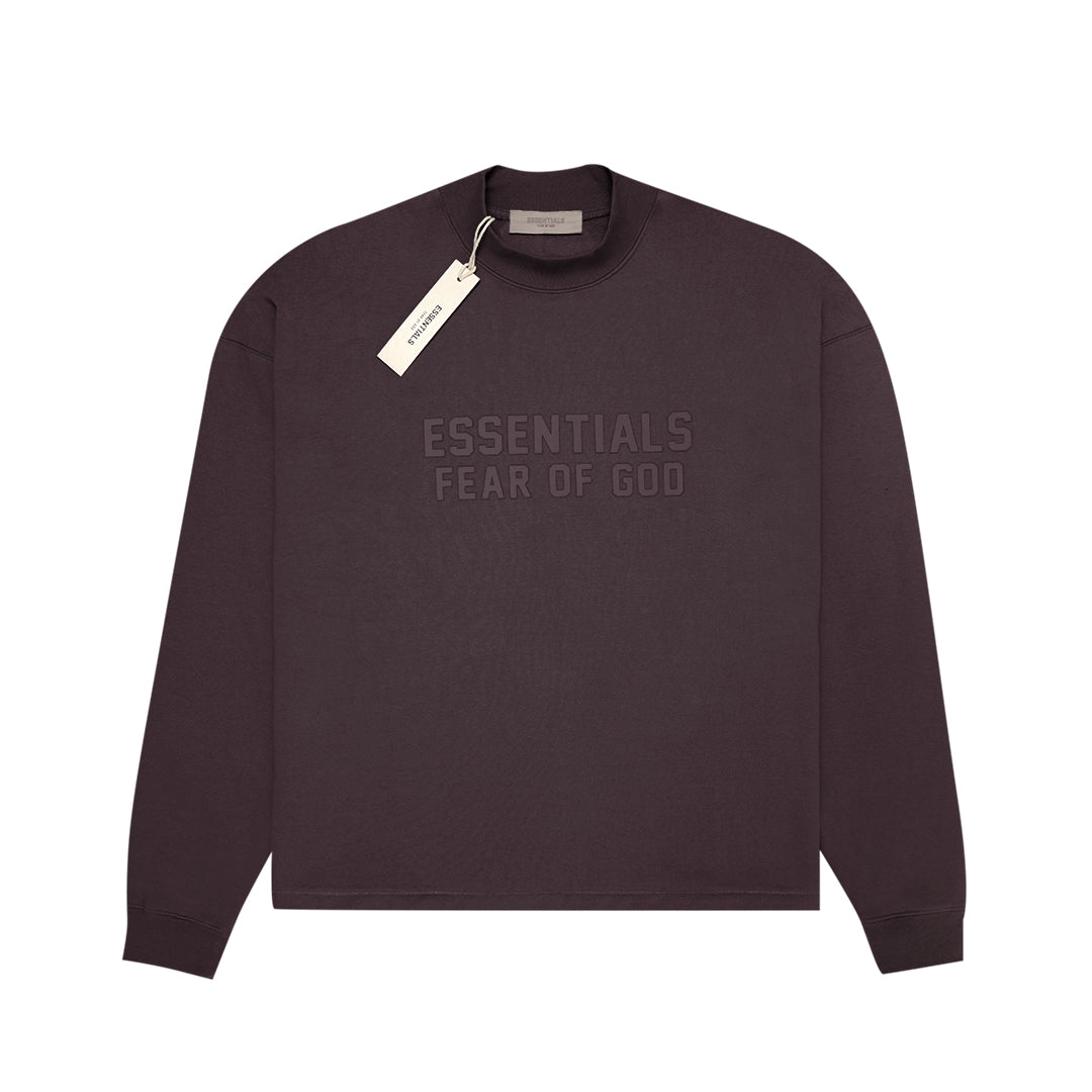 FOG Essentials Center Solid Rubber Text Sweatshirt
