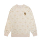 M7B Diamond Monogram Jacquard Sweatshirt