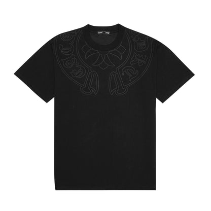 CHR Shoulder Horseshoe Embroidery T-Shirt