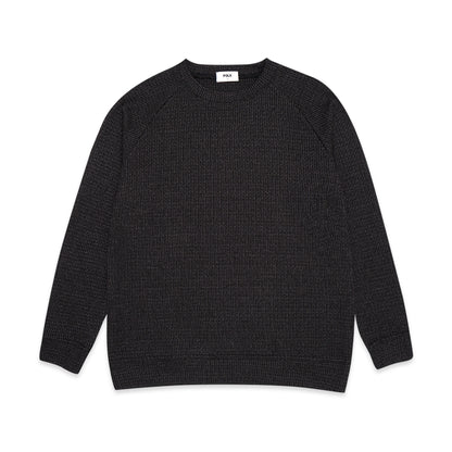 FOLX Round Neck Knit Raglan Sweater