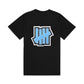 Undefeated Back Blue Icon Logo T-Shirt