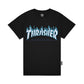 TSR Cyan Flame Print T-Shirt