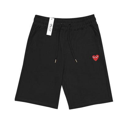 CDG Play Heart Patch Shorts