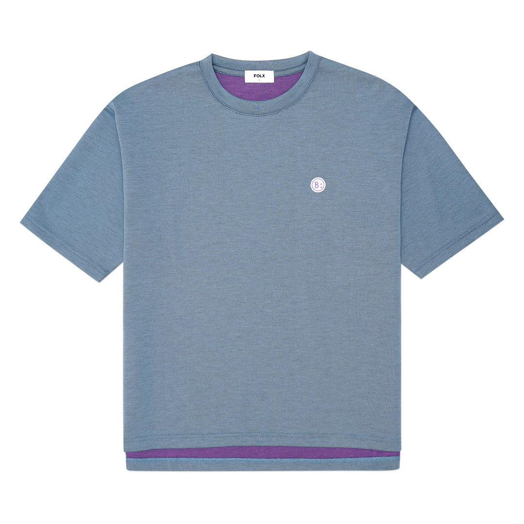 FOLX Circle Patch Double Jersey T-Shirt