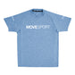 DCT Movesport White Logo Performance T-Shirt