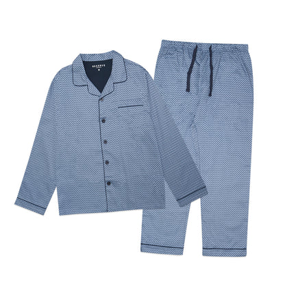 Reserve Patterned Poplin Long Sleeve Pyjama Set