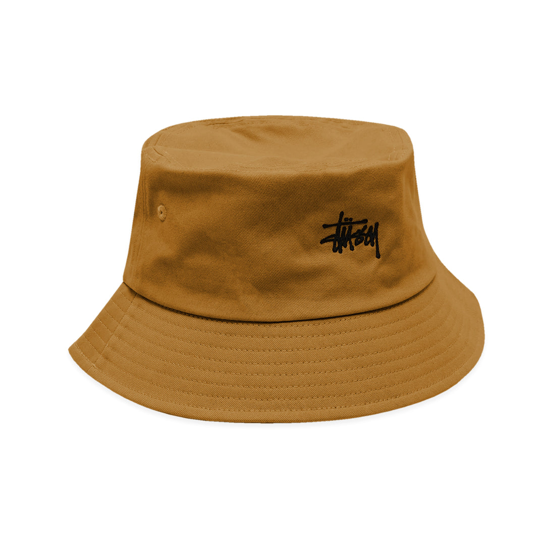 Stussy Embroidery Logo Bucket Hat