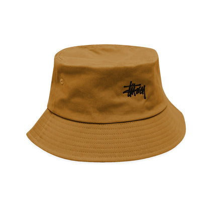 Stussy Embroidery Logo Bucket Hat