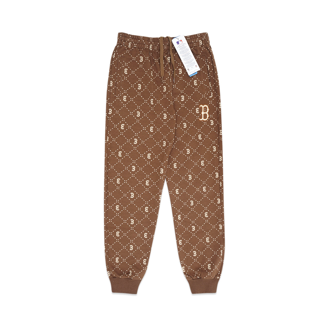 M7B Diamond Monogram Jacquard Jogger Pants