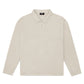 FOLX Vertical Texture Long Sleeve Polo Shirt