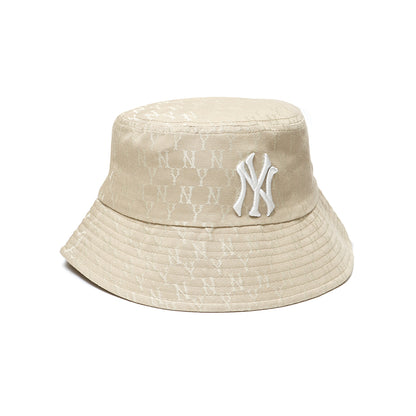 M7B Jacquard Tonal Monogram Bucket Hat