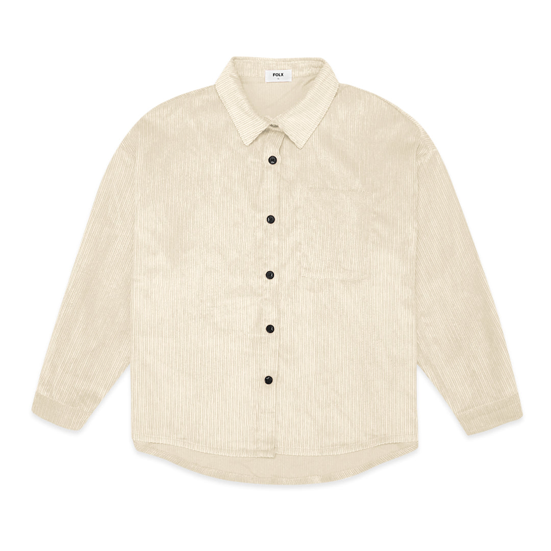 FOLX Corduroy Pocket Long Sleeve Shirt