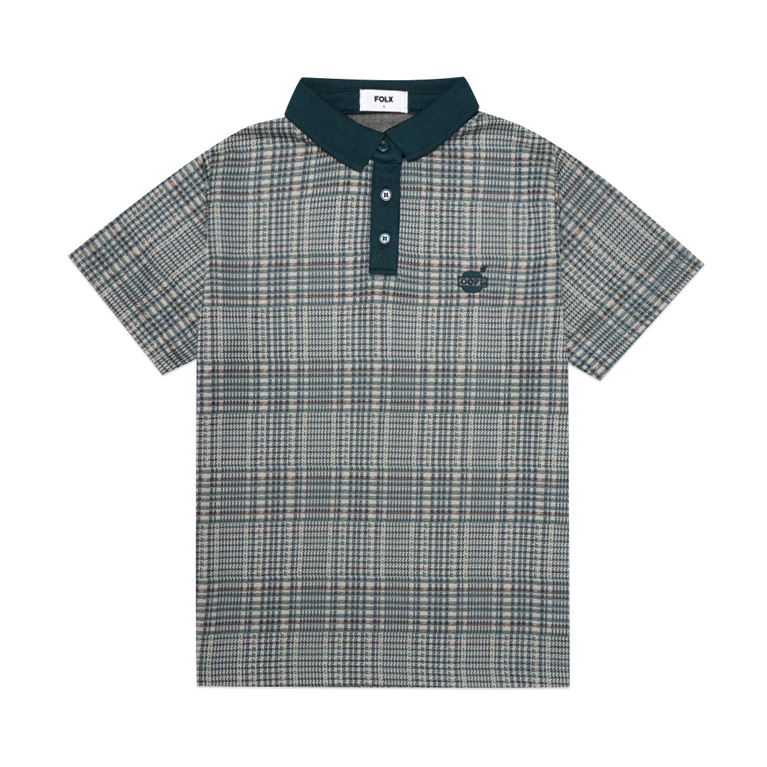 FOLX Golf Jacquard Polo Shirt