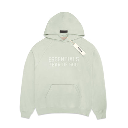 FOG Essentials Center Solid Rubber Text Hoodie