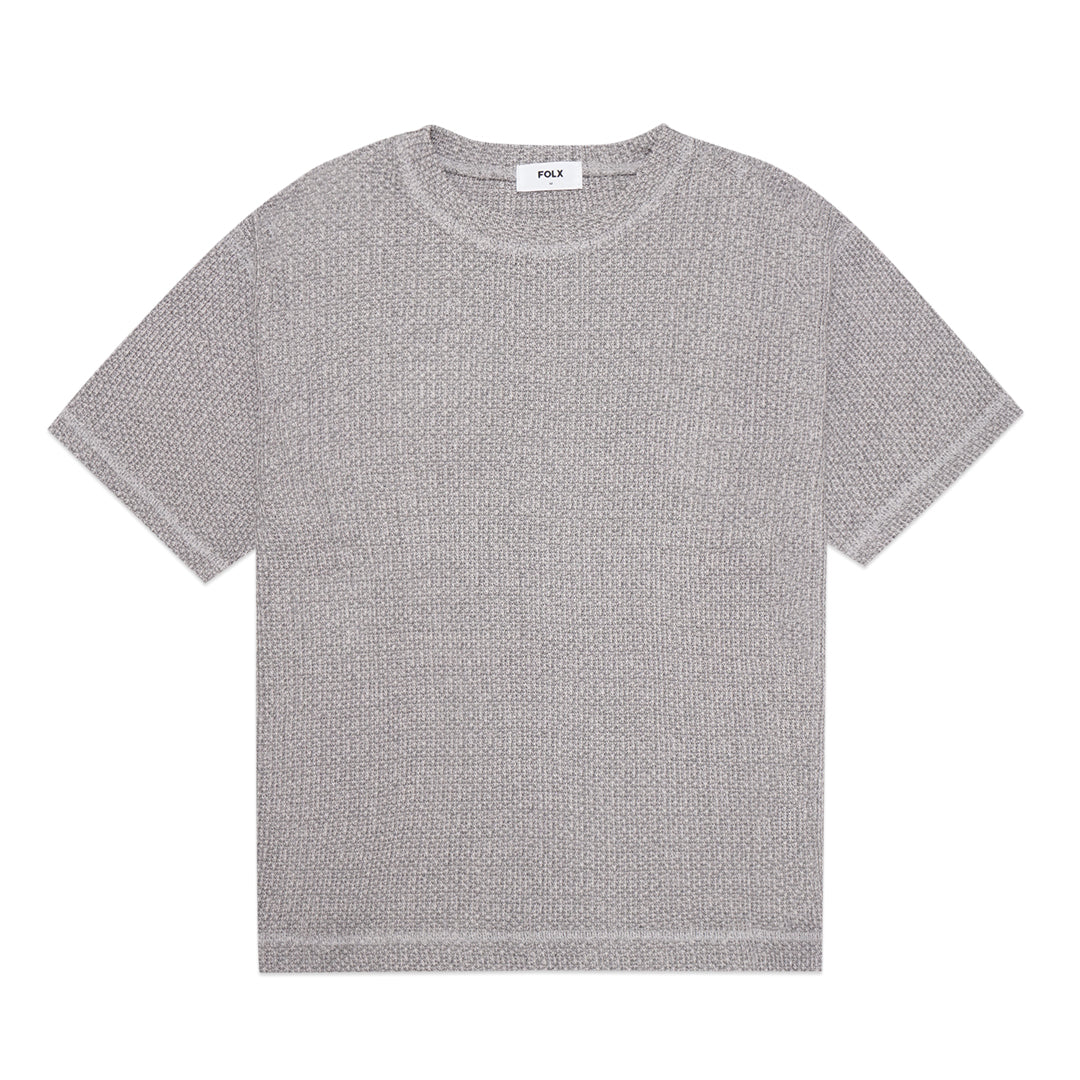 FOLX Knitted Basic T-Shirt
