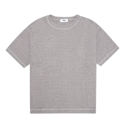 FOLX Melange Knit T-Shirt