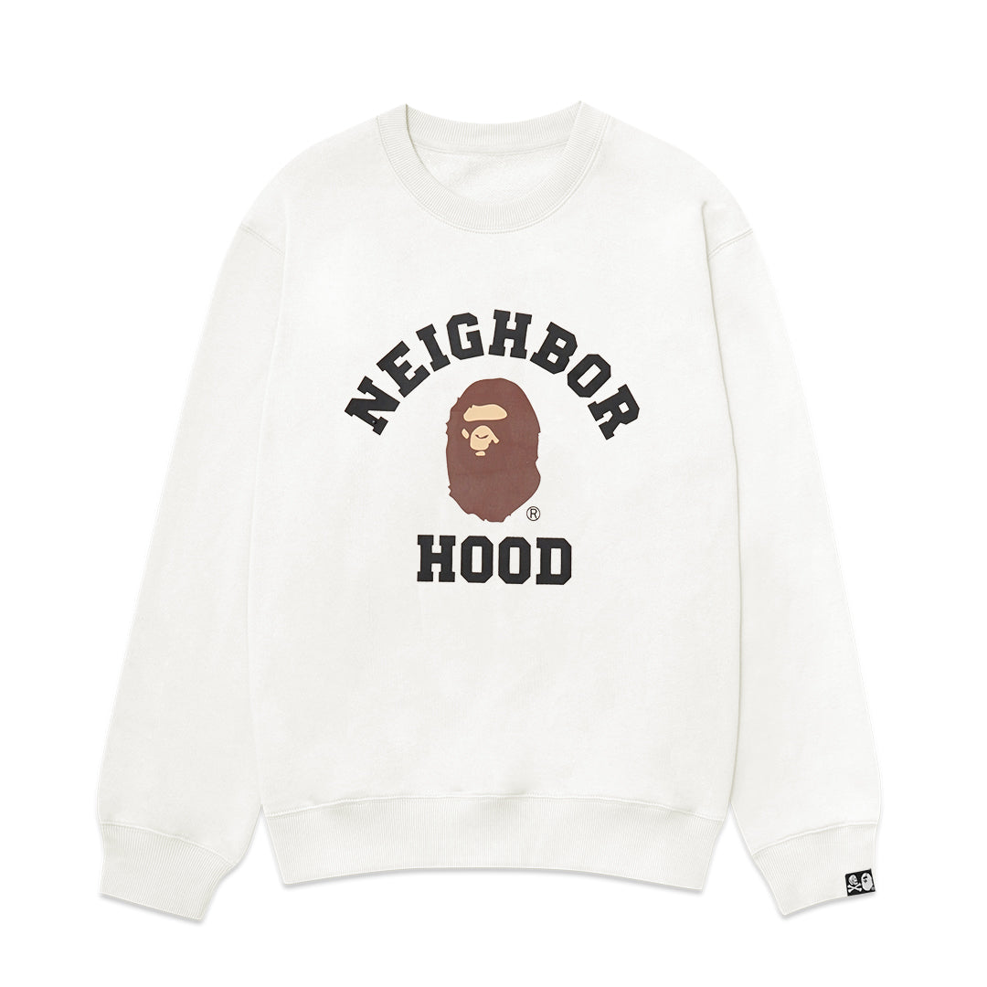 BAPE X Neighborhood Graphic Sweatshirt