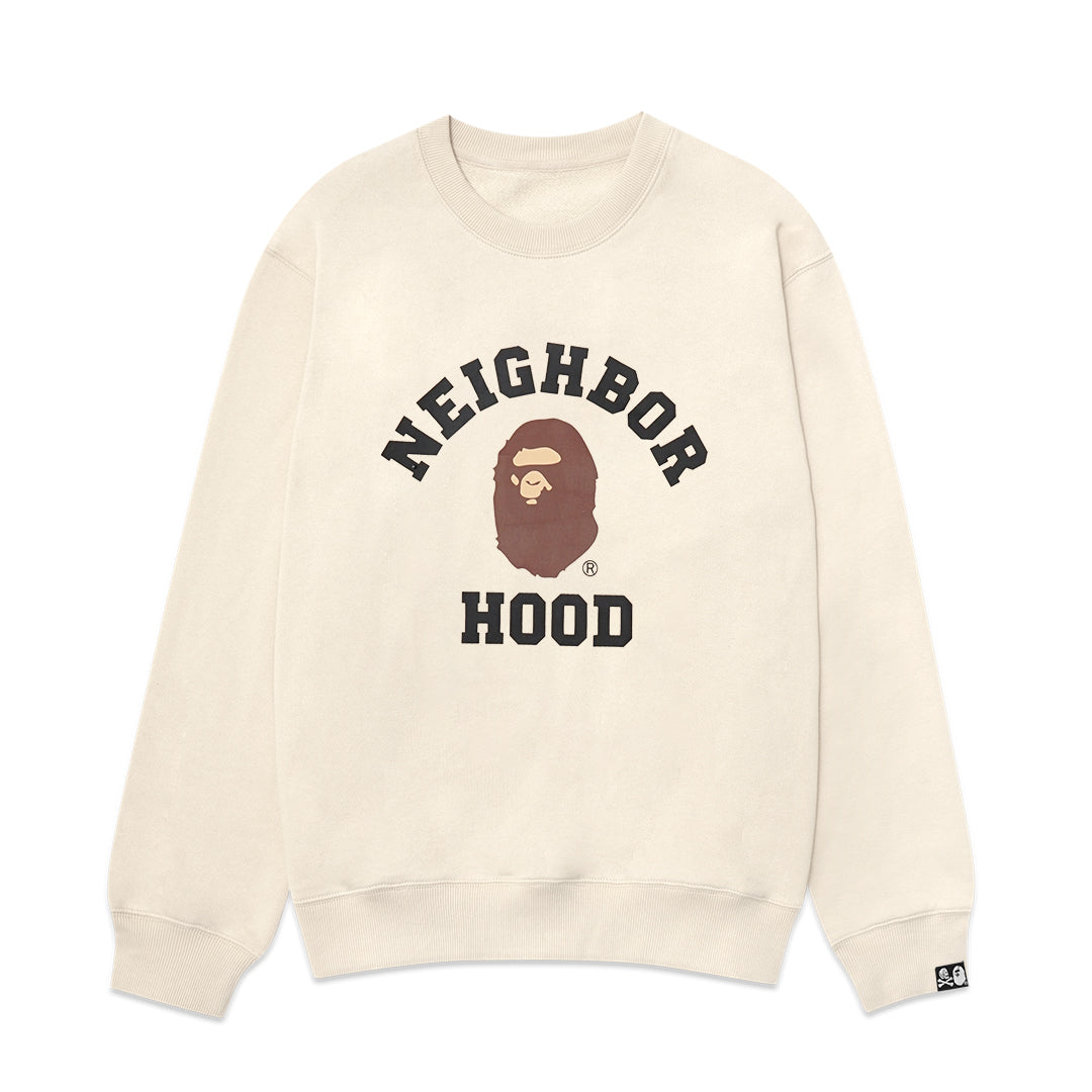 BAPE X Neighborhood Graphic Sweatshirt