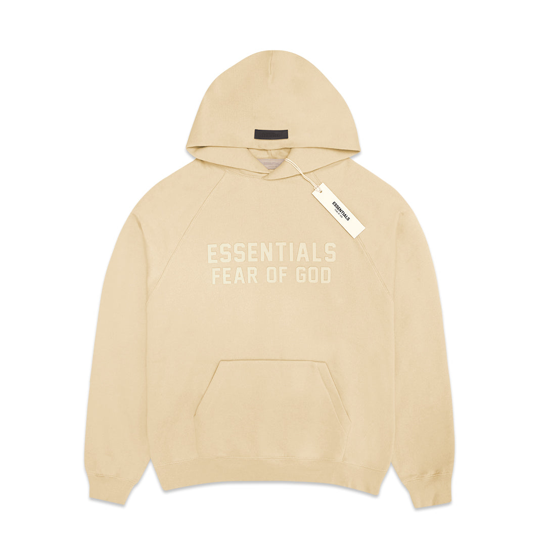 FOG Essentials Center Solid Rubber Text Hoodie