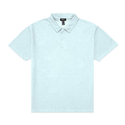 Forever21 Waffle Knit Polo Shirt