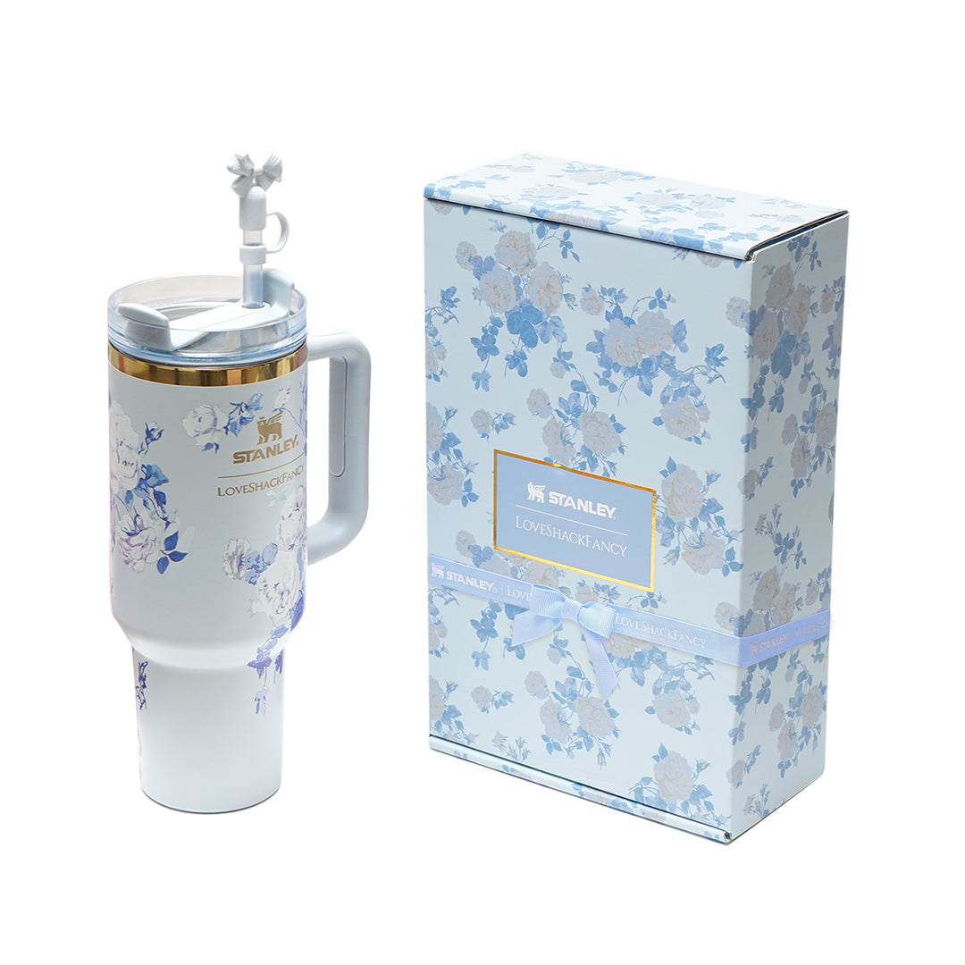 STLY X LoveShackFancy Quencher H2.0 Flowstate Tumbler