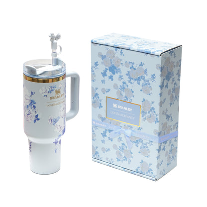 STLY X LoveShackFancy Quencher H2.0 Flowstate Tumbler
