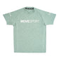 DCT Movesport White Logo Performance T-Shirt