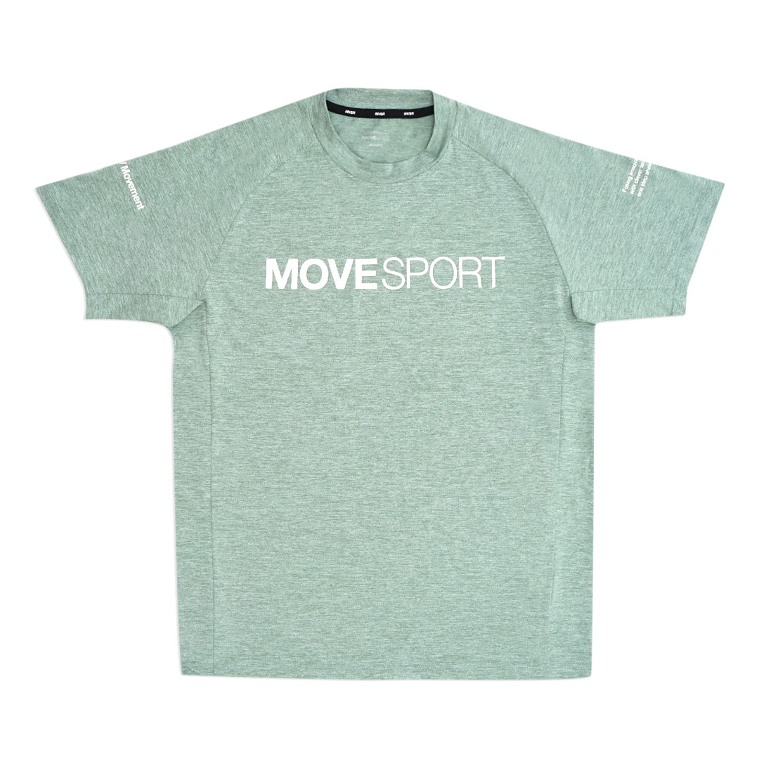 DCT Movesport White Logo Performance T-Shirt