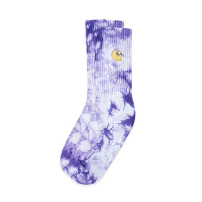 CHT Golden Logo Tie-Dye Crew Socks