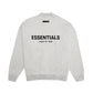 FOG Essentials Back Velvet Text Sweatshirt