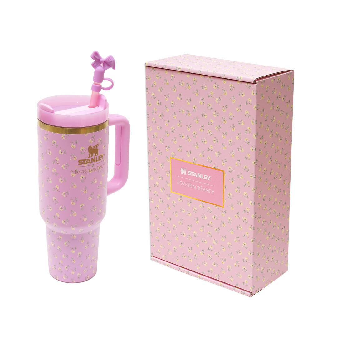 STLY X LoveShackFancy Quencher H2.0 Flowstate Tumbler