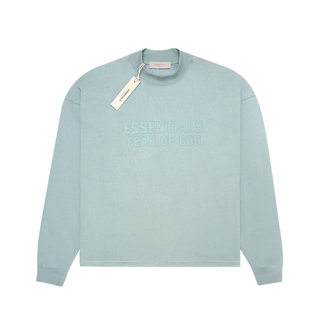 FOG Essentials Center Solid Rubber Text Sweatshirt