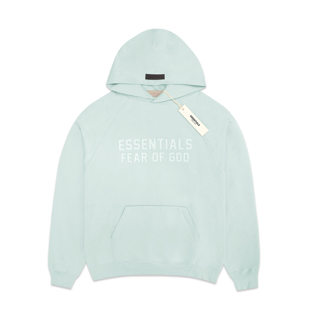 FOG Essentials Center Solid Rubber Text Hoodie