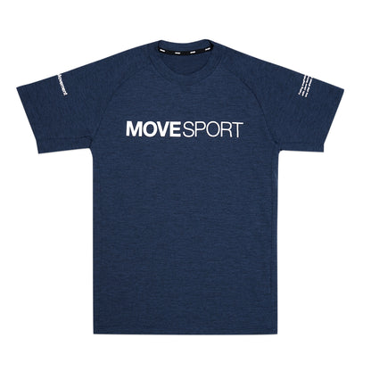 DCT Movesport White Logo Performance T-Shirt