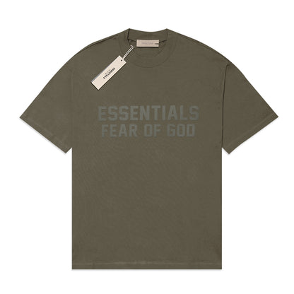 FOG Essentials Big Solid Velvet Text T-Shirt