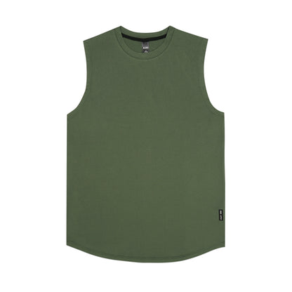 ASRV Run Cutoff Back Logo Tank Top