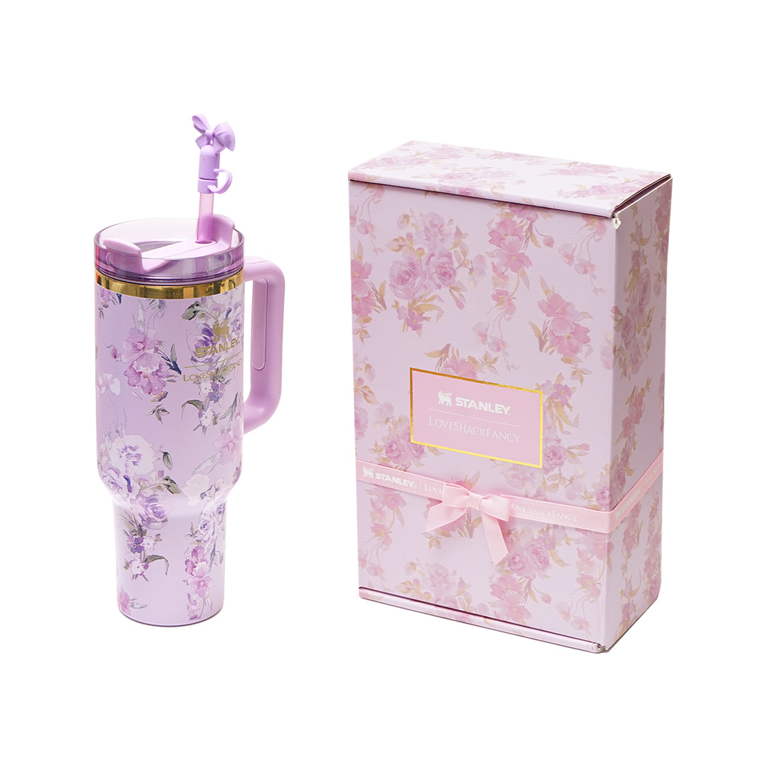 STLY X LoveShackFancy Quencher H2.0 Flowstate Tumbler
