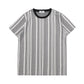 FOLX Vertical Stripes Knit T-Shirt