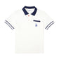M7B Partial Monogram Collar Polo Shirt