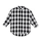 Helm C Embroidery Flannel Long Sleeve Shirt