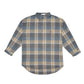 Helm C Embroidery Flannel Long Sleeve Shirt